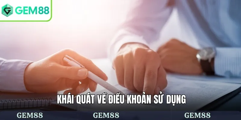 Điều Khoản Sử Dụng 1 Khái quát về điều khoản sử dụng